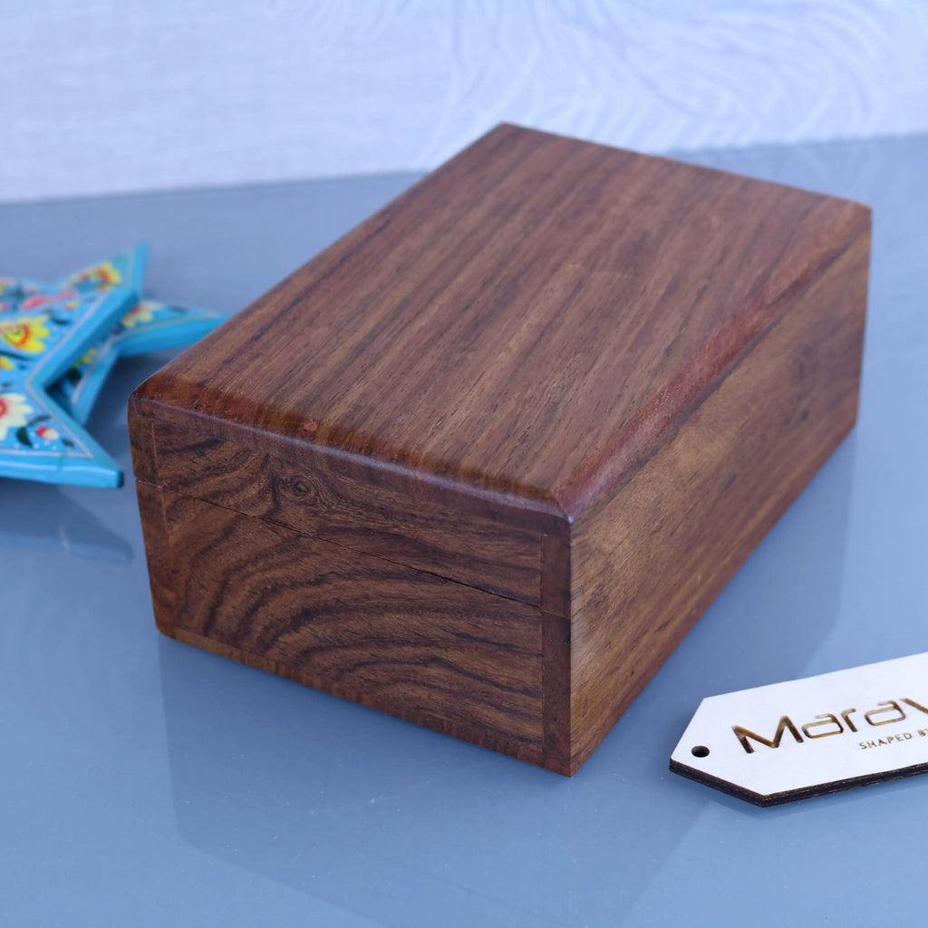 Khalka Wooden Storage Boxes