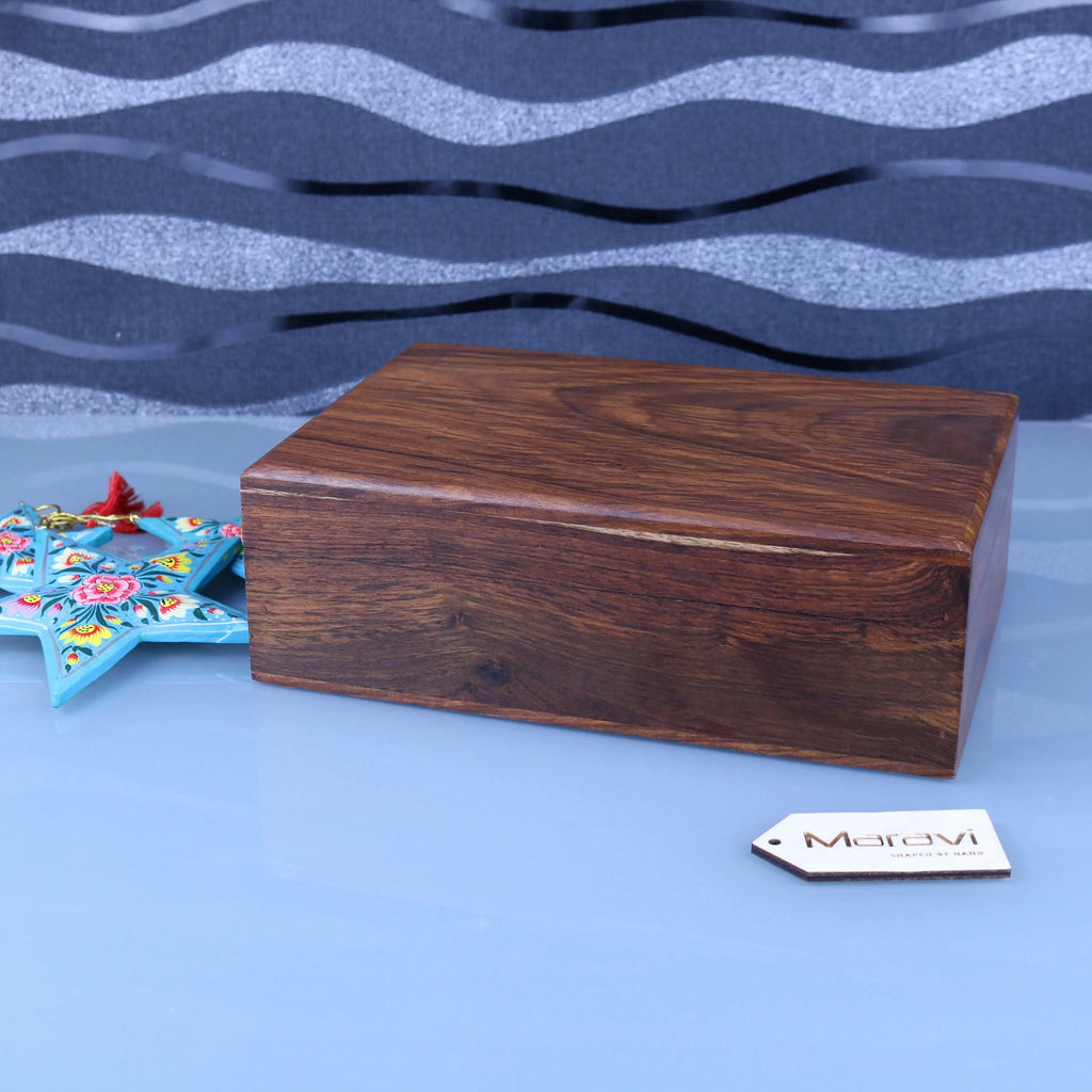Khalka Wooden Storage Boxes